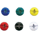 metric and standard binding head screws with colored heads